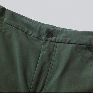 Lululemon ABC cuff off pant in dark olive 34